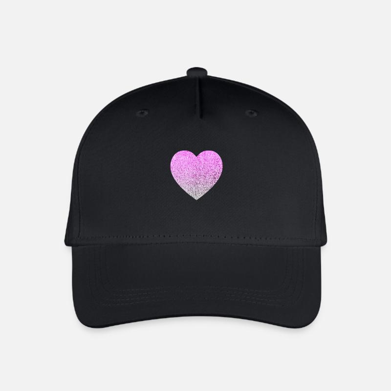 glitter - Kinder Bio Basecap - Schwarz