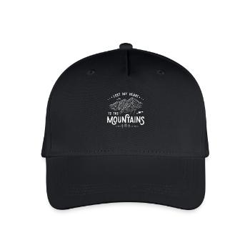 Lost My Heart to Aspen - Kinder Bio Basecap - Schwarz - Vorne