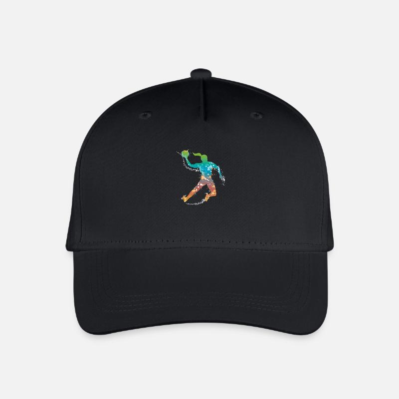 handball female de - Kinder Bio Basecap - Schwarz