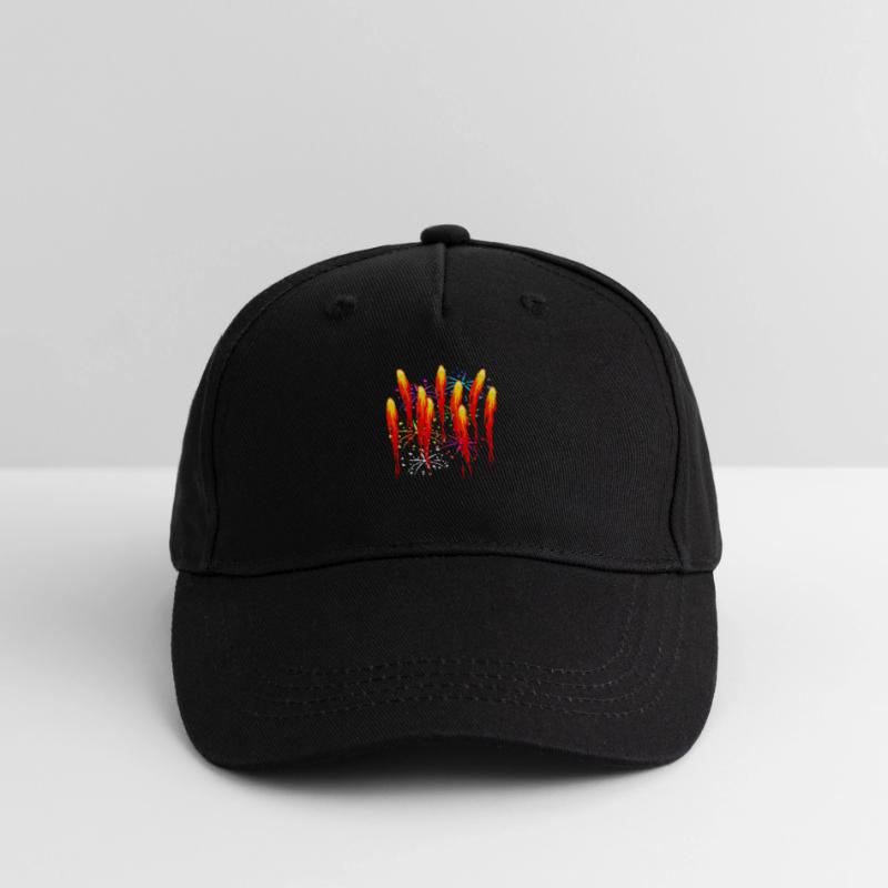 Feu firework fire fire fire Casquette de baseball bio Enfant