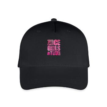 zrce girls tour - Kinder Bio Basecap - Schwarz - Vorne