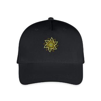 flower of Life - Organic Kids’ Baseball Cap - black - Front