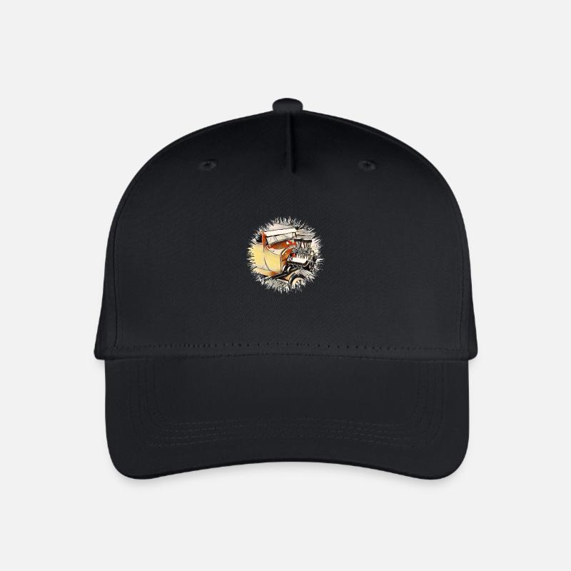 Auto - Kinder Bio Basecap - Schwarz