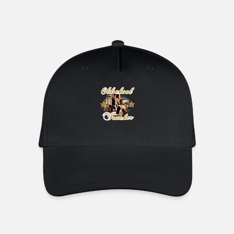 Lastwagen - Kinder Bio Basecap - Schwarz