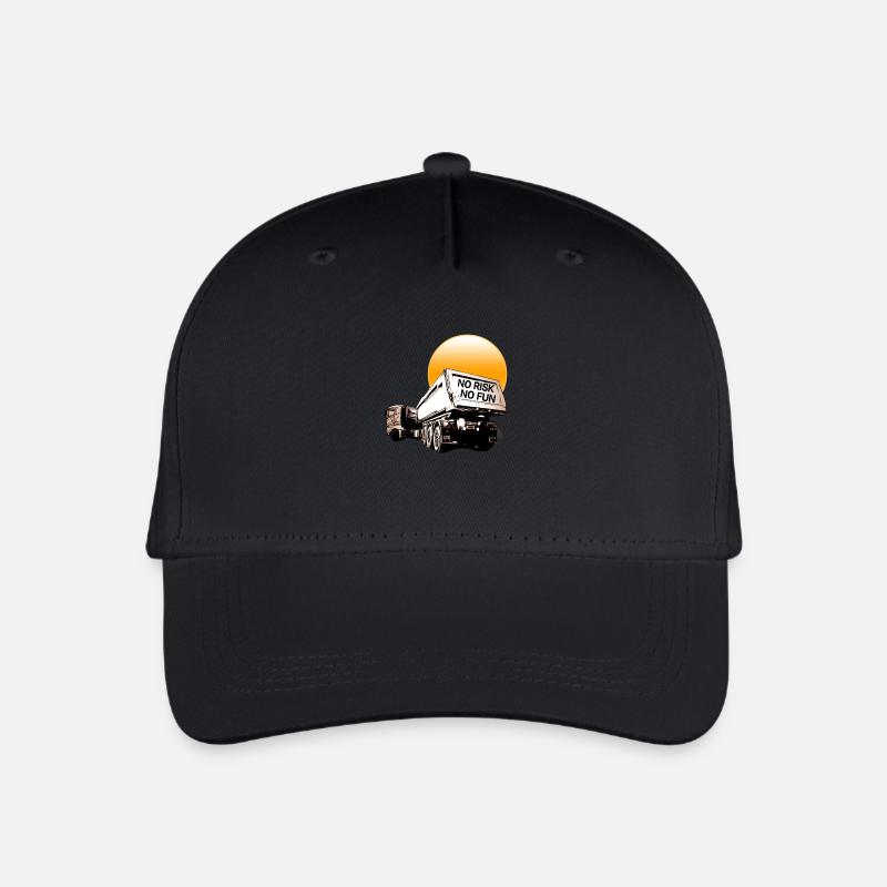 Truck - Kinder Bio Basecap - Schwarz
