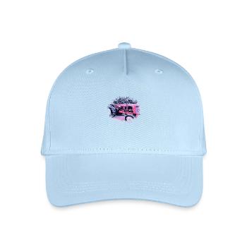 Tracteur - Casquette de baseball bio Enfant - bleu clair - Devant