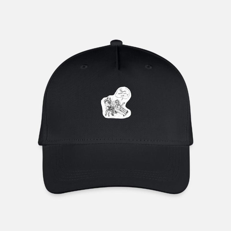 Therapeut Poster - Kinder Bio Basecap - Schwarz