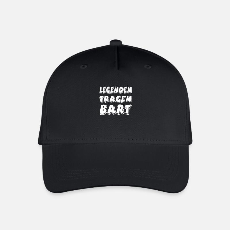 Bart - Kinder Bio Basecap - Schwarz