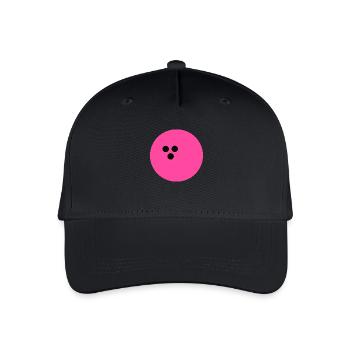 Boule de bowling, Bowling - Casquette de baseball bio Enfant - noir - Devant