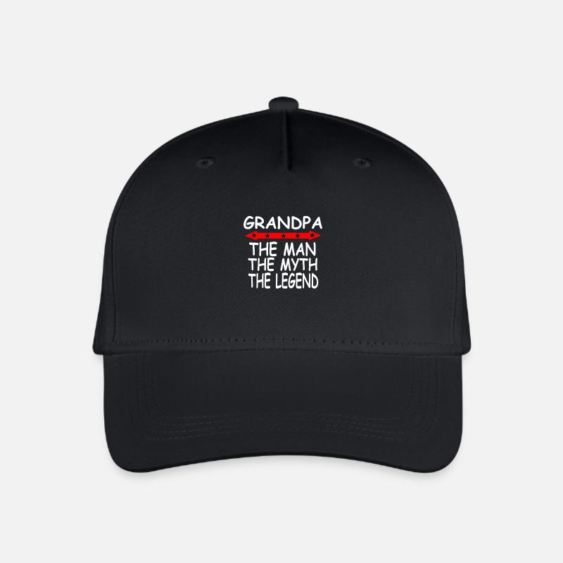 Opa - Kinder Bio Basecap - Schwarz