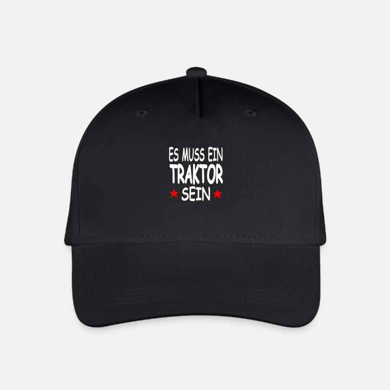 Traktor - Kinder Bio Basecap - Schwarz