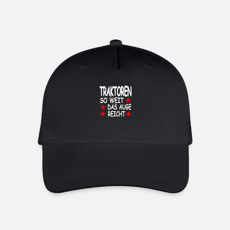 Traktor - Kinder Bio Basecap - Schwarz
