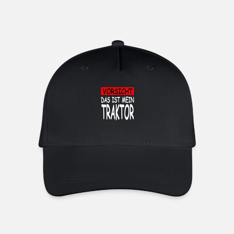 Traktor - Kinder Bio Basecap - Schwarz