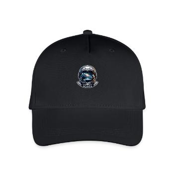 Dream Big - Astronaut Illustration - Organic Kids’ Baseball Cap - black - Front