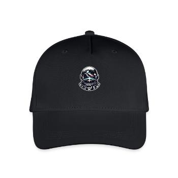 Dream Big - Astronaut Illustration - Organic Kids’ Baseball Cap - black - Front