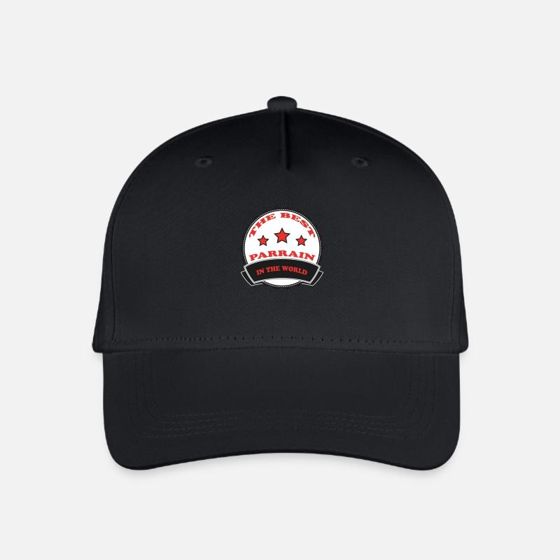 Das Beste PARRAIN - Kinder Bio Basecap - Schwarz