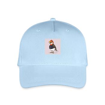 Birdie baddass - Casquette de baseball bio Enfant - bleu clair - Devant