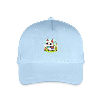 Sweet llama - Organic Kids’ Baseball Cap - light blue - Front