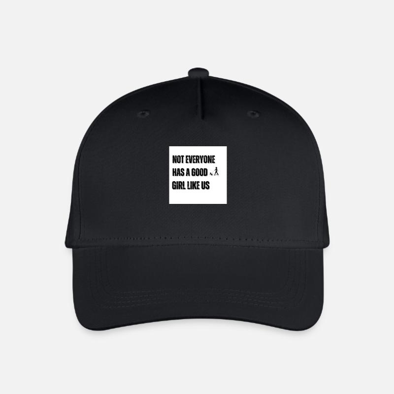 Gutes Mädchen - Kinder Bio Basecap - Schwarz