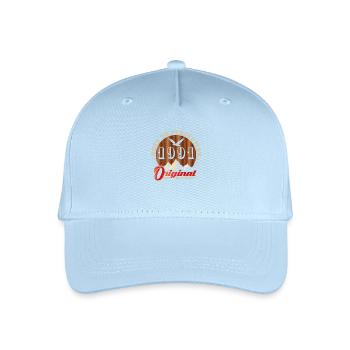 Kultiges Jubiläum 1991 - Kinder Bio Basecap - Hellblau - Vorne