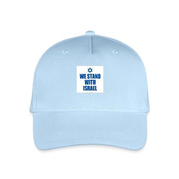 We stand with israel - Casquette de baseball bio Enfant - bleu clair - Devant