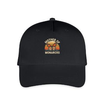Papillon monarque Passion - Casquette de baseball bio Enfant - noir - Devant