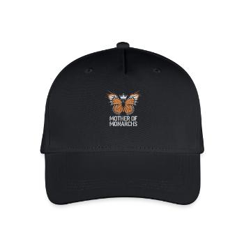 Majestueux monarque papillon amour - Casquette de baseball bio Enfant - noir - Devant