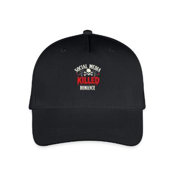 Drame relationnel - Médias sociaux - Casquette de baseball bio Enfant - noir - Devant