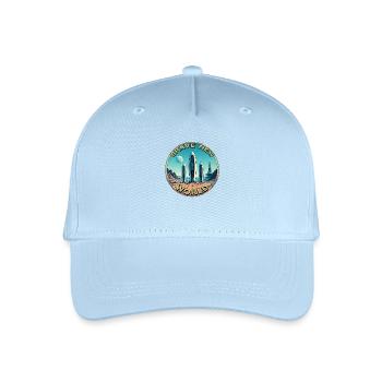 Brave New World 00345122 - Organic Kids’ Baseball Cap - light blue - Front