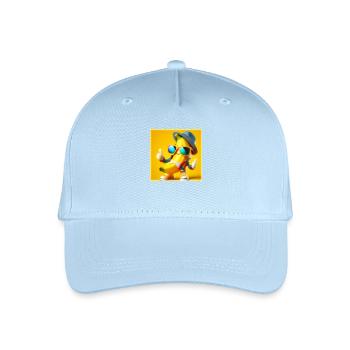 Banana - Organic Kids’ Baseball Cap - light blue - Front