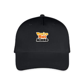 You're not Alone - Kinder Bio Basecap - Schwarz - Vorne