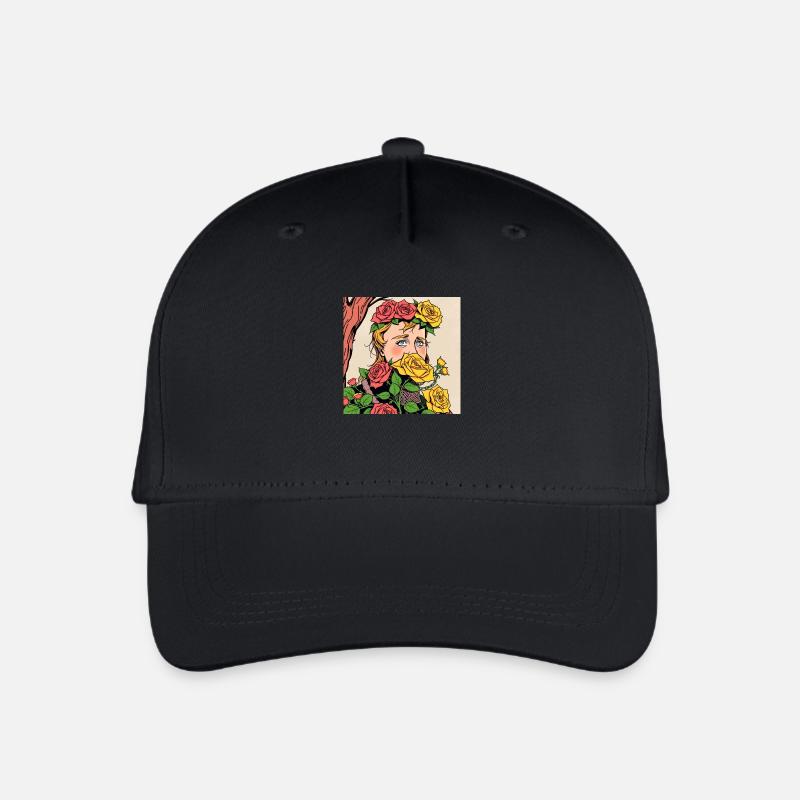 Chevalier Rose - Casquette de baseball bio Enfant - noir