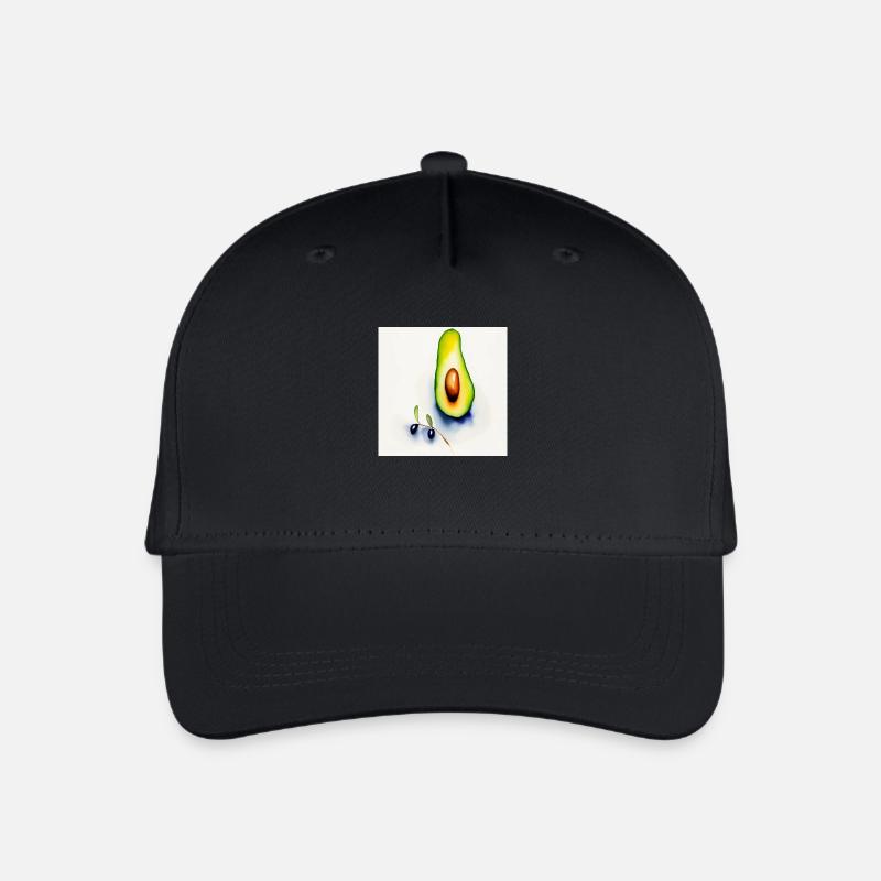 Avocat - Casquette de baseball bio Enfant - noir