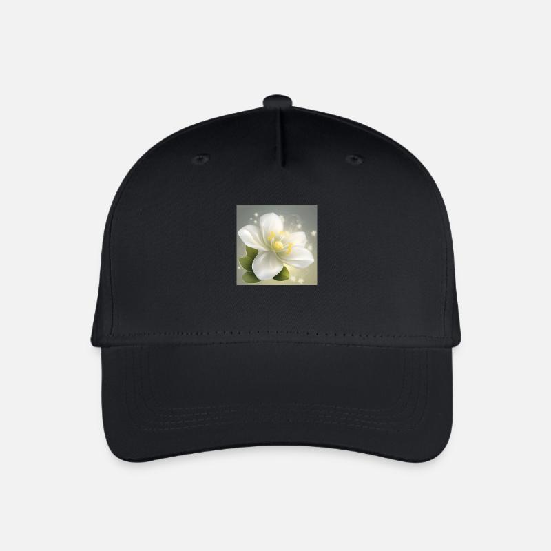 Fleur délicate - Casquette de baseball bio Enfant - noir