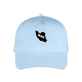 Iran - Organic Kids’ Baseball Cap - light blue - Front