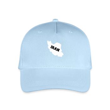 Iran - Organic Kids’ Baseball Cap - light blue - Front