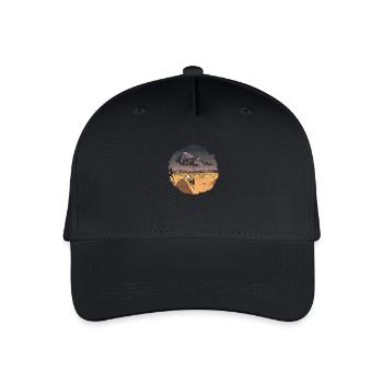 Le Départ - Casquette de baseball bio Enfant - noir - Devant