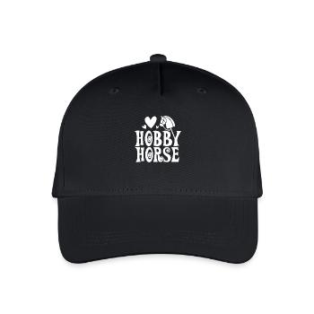Hobby Horse - Hobby Horse - Riding - Gift - Organic Kids’ Baseball Cap - black - Front