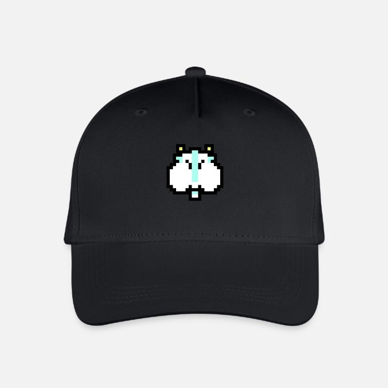 Cloud cat - Kinder Bio Basecap - Schwarz