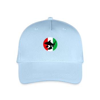Italienische Hirnfäule - Kinder Bio Basecap - Hellblau - Vorne
