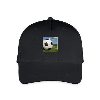 Sport - Football - Organic Kids’ Baseball Cap - black - Front