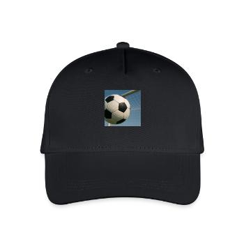 Sport - Football - Organic Kids’ Baseball Cap - black - Front
