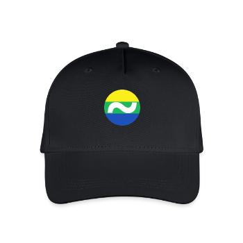 Wave Flag | ~NU relations | Vector - Organic Kids’ Baseball Cap - black - Front
