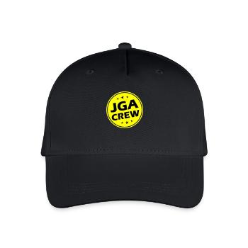 Jga Junggesellenabschied Crew - Kinder Bio Basecap - Schwarz - Vorne