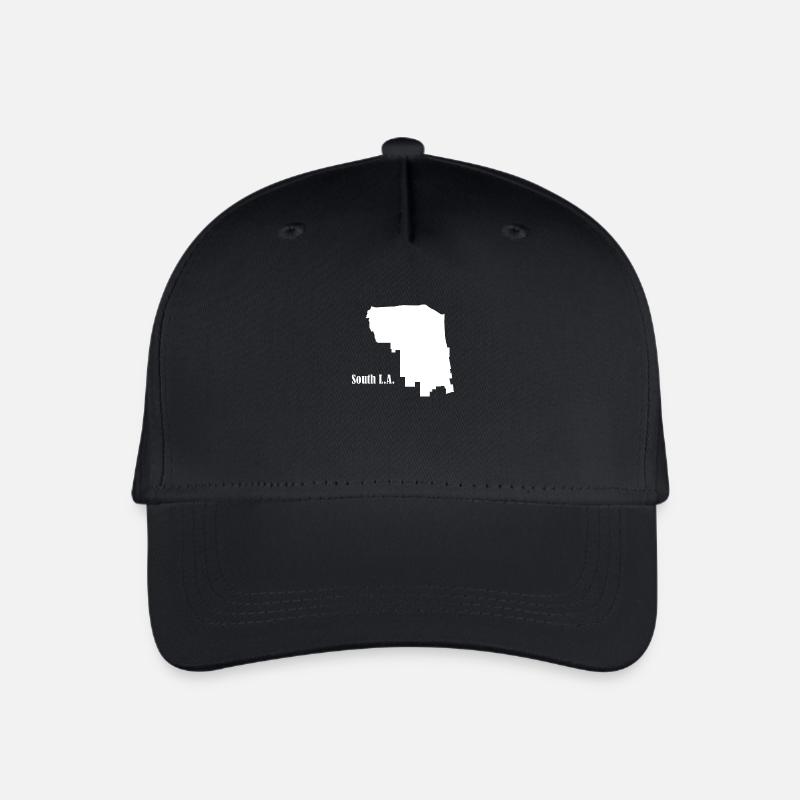 South L.A. weiß - Kinder Bio Basecap - Schwarz