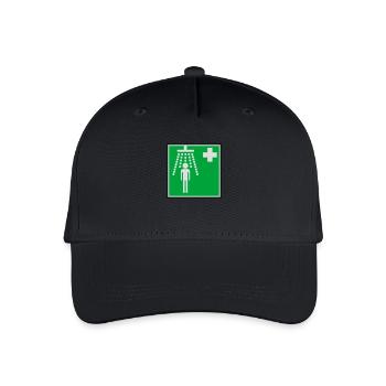 Clean Douche hôpital - Casquette de baseball bio Enfant - noir - Devant