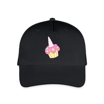 Muffin - Kinder Bio Basecap - Schwarz - Vorne