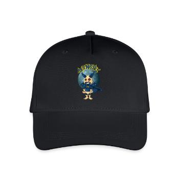 Man Bat - Kinder Bio Basecap - Schwarz - Vorne
