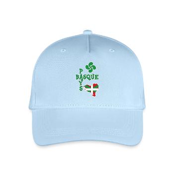 Pays Basque 07 - Casquette de baseball bio Enfant - bleu clair - Devant