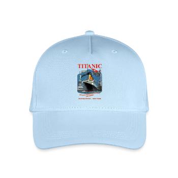 TITANIC creation Louis RUNEMBERG © Adagp - Organic Kids’ Baseball Cap - light blue - Front